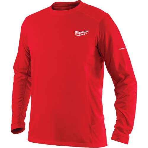 T-shirt &agrave; manches longues Workskin, Hommes, Petit, Rouge NRZ Safety Inc.