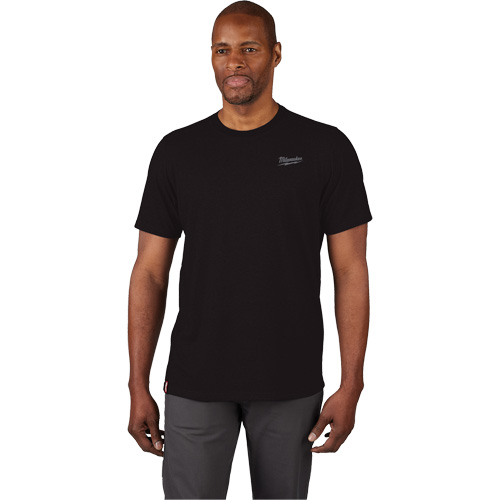 Hybrid Work Tee Shirt, Men's, Small, Black NRZ Safety Inc.