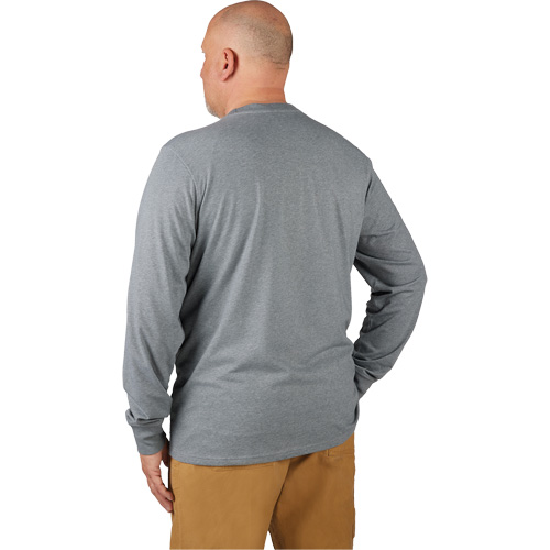 Hybrid Work Tee Shirt, Men's, Small, Grey NRZ Safety Inc.