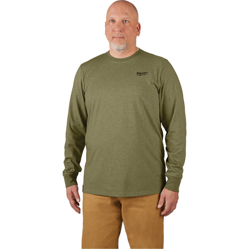 T-shirt de travail hybride, Hommes, Petit, Vert NRZ Safety Inc.