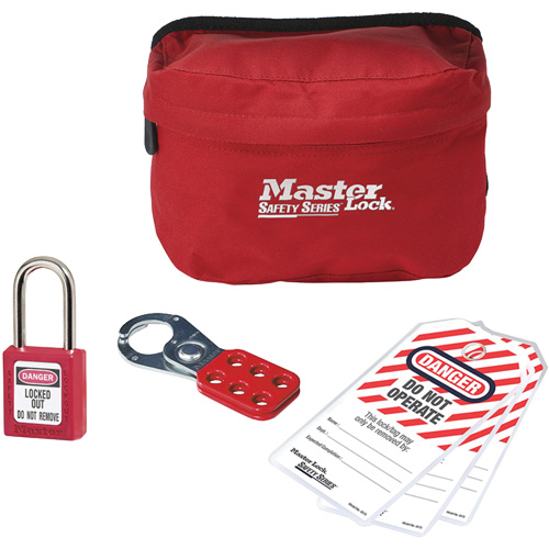 Personal Lockout Kit with Zenex Thermoplastic Padlock, 6 Components NRZ Safety Inc.