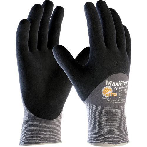 Gants compatibles avec les &eacute;crans tactiles ATG MaxiFlex Ultimate, 2T-petit, R&ecirc;vetement Nitrile, Calibre 15, Enveloppe en Nylon/&eacute;lasthanne NRZ Safety Inc.