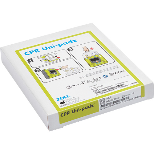 CPR Uni-Padz Adult & Pediatric Electrodes, Zoll AED 3 For, Class 4 NRZ Safety Inc.