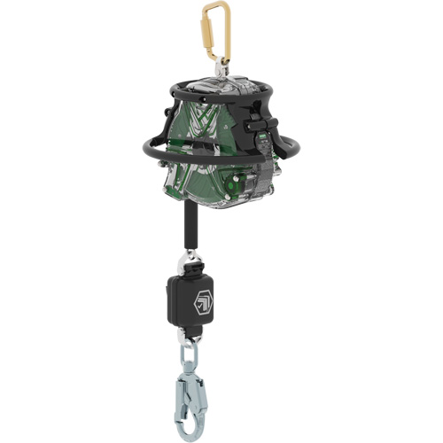 V-Edge Leading Edge Self-Retracting Lifeline, 20', Galvanized Steel, Swivel NRZ Safety Inc.