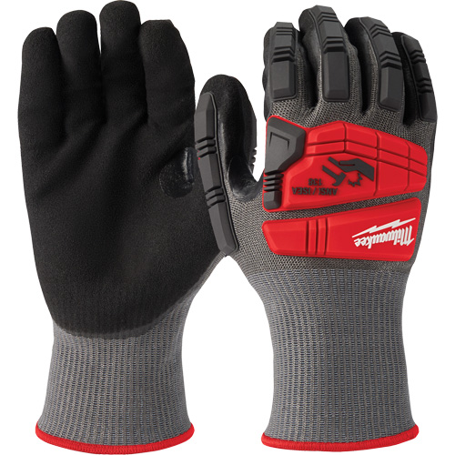 Impact & Cut-Resistant Gloves, Size X-Large, 18 Gauge, Nitrile Coated, ANSI/ISEA 105 Level 5 NRZ Safety Inc.