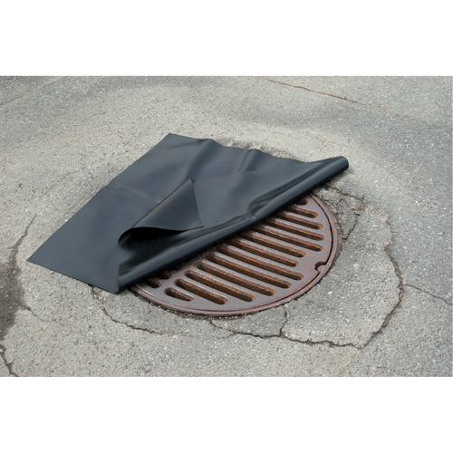 Neoprene Drain Covers, Square, 36" L x 36" W NRZ Safety Inc.