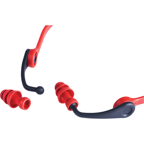 Replacement Banded Flanged Ear Plugs, 25 dB NRR, One-Size NRZ Safety Inc.