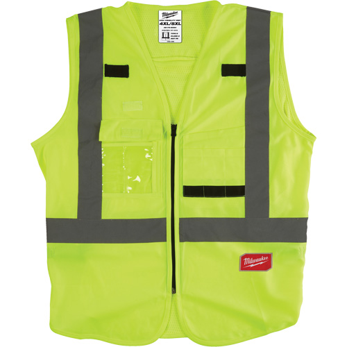 Veste de s&eacute;curit&eacute;, Jaune lime haute visibilit&eacute;, Moyen/Petit NRZ Safety Inc.