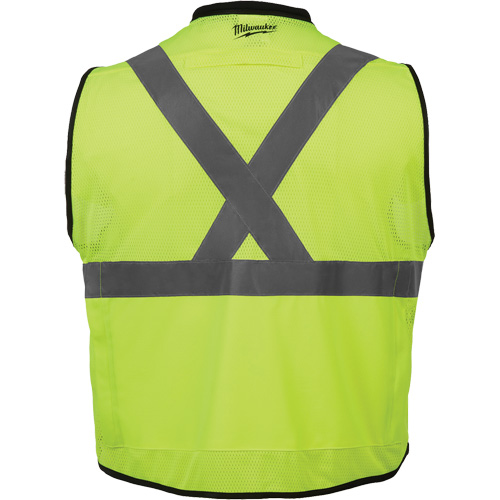 Veste de s&eacute;curit&eacute; haute performance, Jaune lime haute visibilit&eacute;, Grand/T-Grand NRZ Safety Inc.