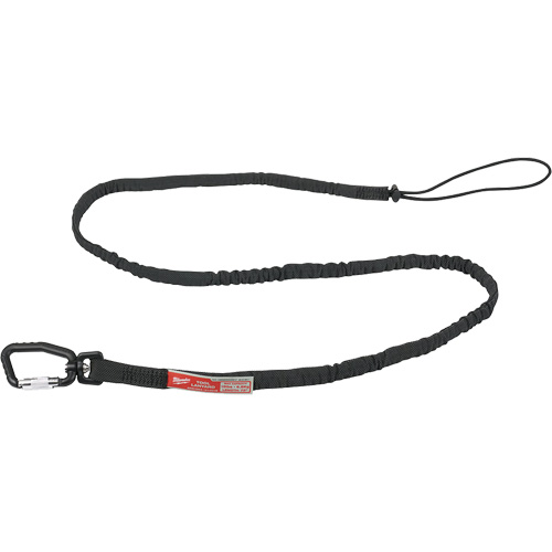 Extended Reach Locking Tool Lanyard, Bungee, Carabiner/Loop NRZ Safety Inc.