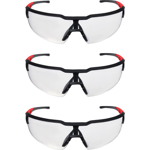 Lunettes de s&eacute;curit&eacute;, Lentille Transparent, Anti-&eacute;gratignures, ANSI Z87+/R&eacute;pond ou surpasse la norme CSA Z94.3 NRZ Safety Inc.