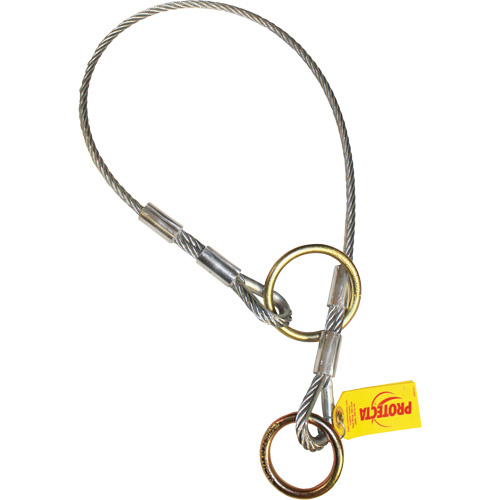 Cable Dual-Ring Adaptor, Tie-Off, Temporary Use NRZ Safety Inc.