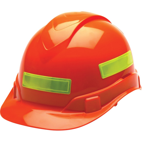 Lime-Green Reflective Hardhat Stickers NRZ Safety Inc.