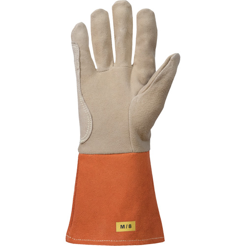 TIG Welding Gloves, Grain Deerskin, Size Medium NRZ Safety Inc.