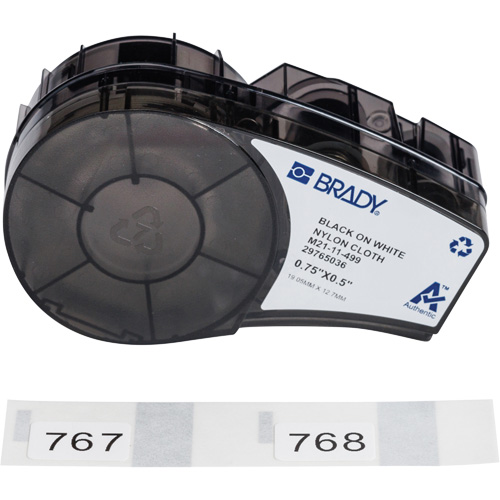 Aggressive Adhesive Multi-Purpose Labels with Ribbon, Black NRZ Safety Inc.