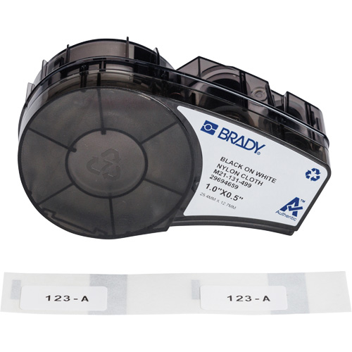 Aggressive Adhesive Multi-Purpose Labels with Ribbon, Black NRZ Safety Inc.