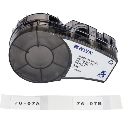 Aggressive Adhesive Multi-Purpose Labels with Ribbon, Black NRZ Safety Inc.