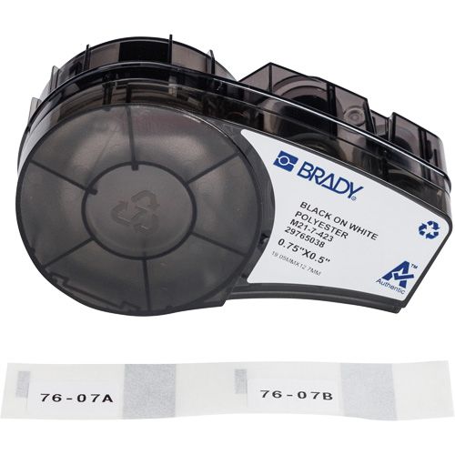 Harsh Environment Multi-Purpose Labels with Ribbon, Black NRZ Safety Inc.