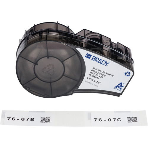 Harsh Environment Multi-Purpose Labels with Ribbon, Black NRZ Safety Inc.