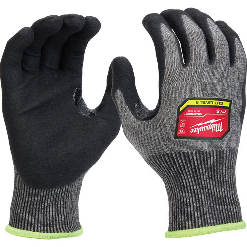 High-Dexterity Dipped Gloves, Size Small, 18 Gauge, Nitrile Coated, Nylon/Polyethylene/Tungsten Shell, ASTM ANSI Level A9/EN 388 Level F NRZ Safety Inc.