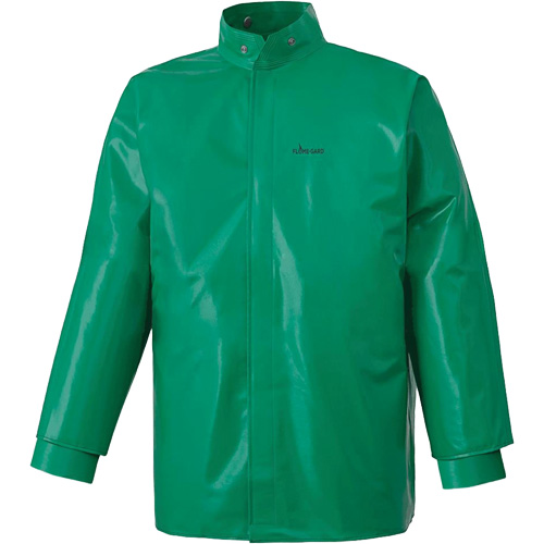 J43 380 CA-43&reg; FR Chemical- & Acid-Resistant Jacket, Small, Green NRZ Safety Inc.