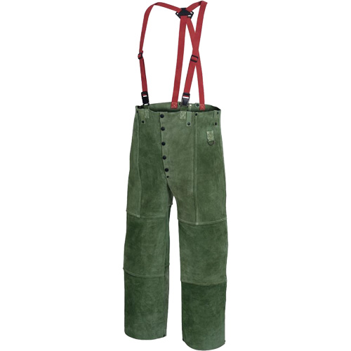 WP 100 Welder's Waist Pants, X-Large, Green NRZ Safety Inc.
