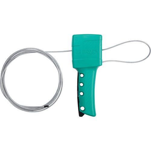 Red All Purpose Cable Lockout, 8' Length NRZ Safety Inc.