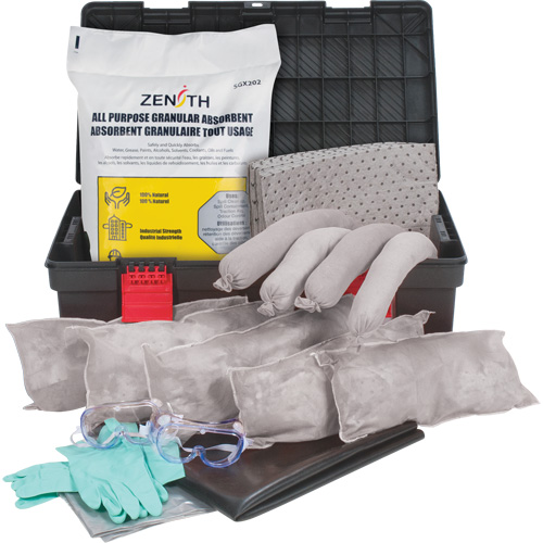 Tool Box Spill Kit, Universal, Bin, 31 US gal. Absorbancy NRZ Safety Inc.