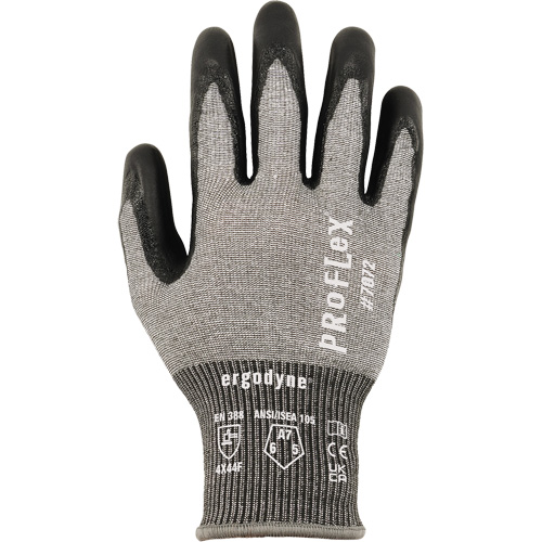 Gants r&eacute;sistant &agrave; la coupe Proflex 7072, Taille Petit, Calibre 18, Rev&ecirc;tement Nitrile, Enveloppe en PEHP/Tungst&egrave;ne, ASTM ANSI niveau A7/EN 388 niveau F NRZ Safety Inc.
