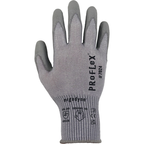 Gants r&eacute;sistant &agrave; la coupe Proflex 7024, Taille Petit, Calibre 13, Rev&ecirc;tement Polyur&eacute;thane, Enveloppe en Polyester/PEHP/Spandex, ASTM ANSI niveau A2/EN 388 niveau B NRZ Safety Inc.
