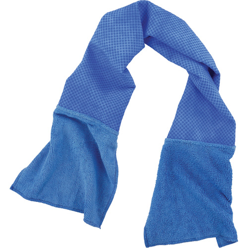 Serviette refroidissante et nettoyante d'usage multiple Chill-Its 6604, Bleu NRZ Safety Inc.