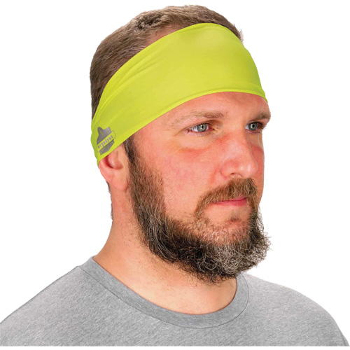 Chill-Its 6634 Cooling Headband, High Visibility Lime-Yellow NRZ Safety Inc.