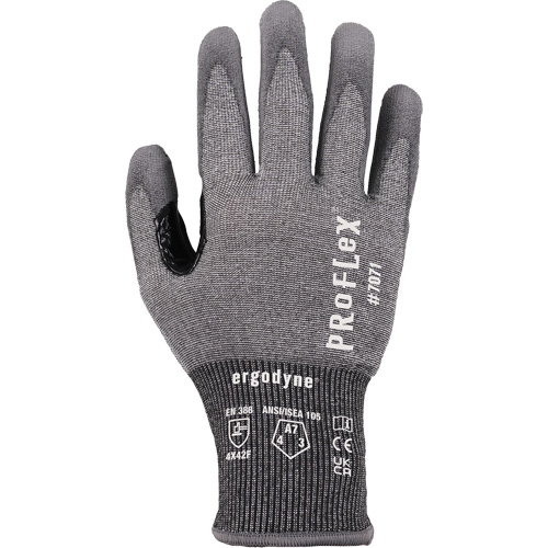 Gants enduit de PU r&eacute;sistant &agrave; la coupe ProFlex 7071, Taille Petit, Calibre 18, Rev&ecirc;tement Polyur&eacute;thane, Enveloppe en PEHP/Tungst&egrave;ne, ASTM ANSI niveau A7/EN 388 niveau F NRZ Safety Inc.