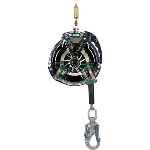 V-TEC Self-Retracting Lifeline, 30', Galvanized Steel, Swivel NRZ Safety Inc.
