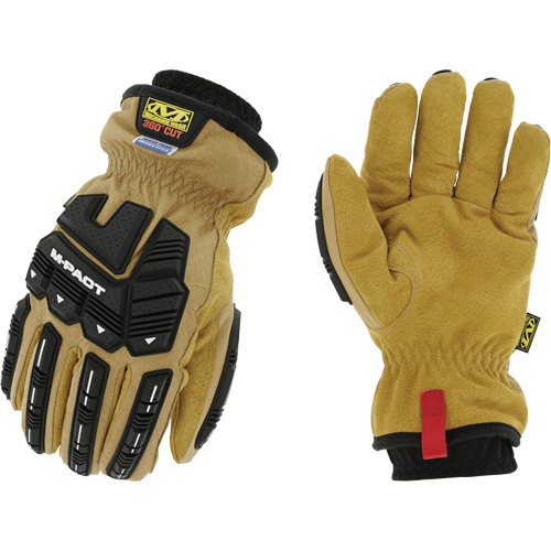 Coldwork Waterproof M-Pact&reg; Driver Gloves, 8, Grain Leather Palm, Elastic Cuff NRZ Safety Inc.