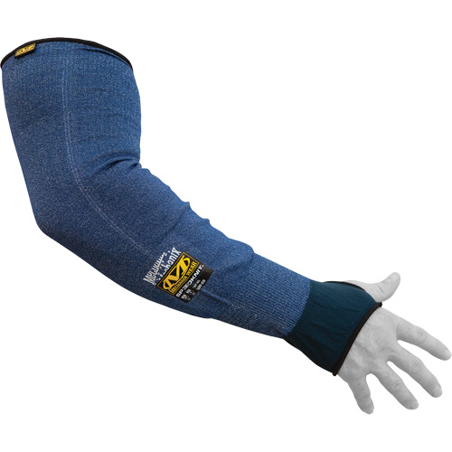 Manches SpeedKnit, PEHP, 18", ASTM ANSI niveau A7, Bleu NRZ Safety Inc.