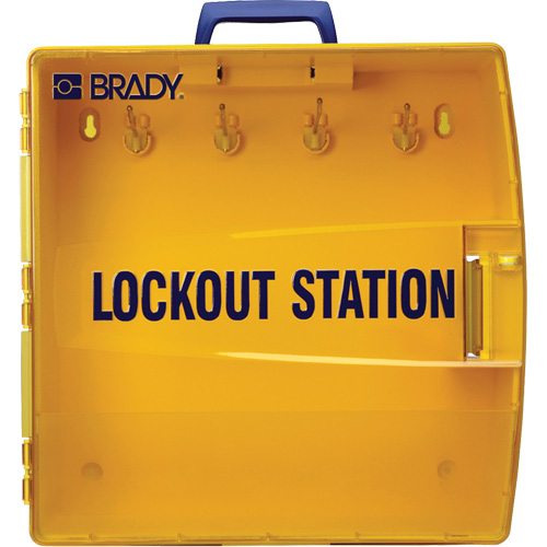 Ready Access Lockout Station, None Padlocks, 40 Padlock Capacity, Padlocks Not Included NRZ Safety Inc.