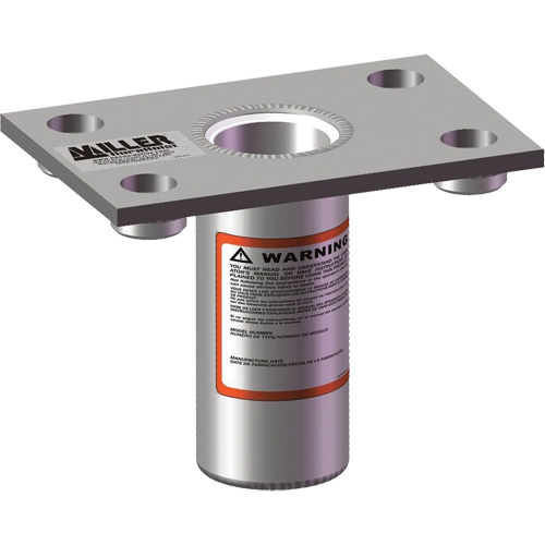 Miller&reg; Flush Floor Mount Sleeve NRZ Safety Inc.