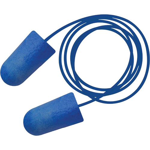 Food Pro Bullet BioSoft BioBased Metal Detectable Earplugs, Corded, One-Size, Bulk - Box, 32 NRR dB NRZ Safety Inc.