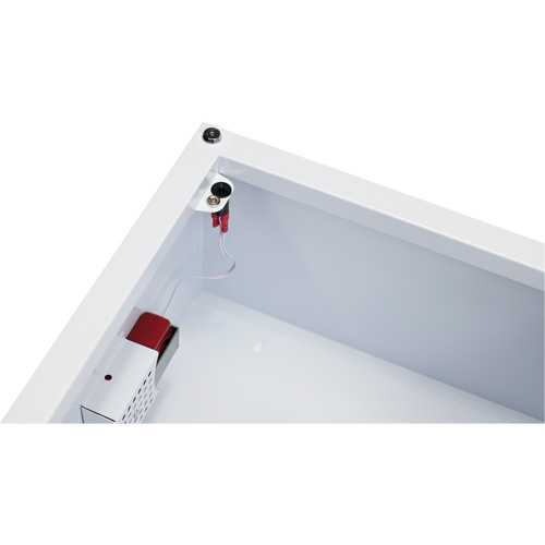 Standard Large AED Cabinet with Alarm, Zoll AED Plus&reg;/Zoll AED 3/Cardio-Science/Physio-Control For, Non-Medical NRZ Safety Inc.