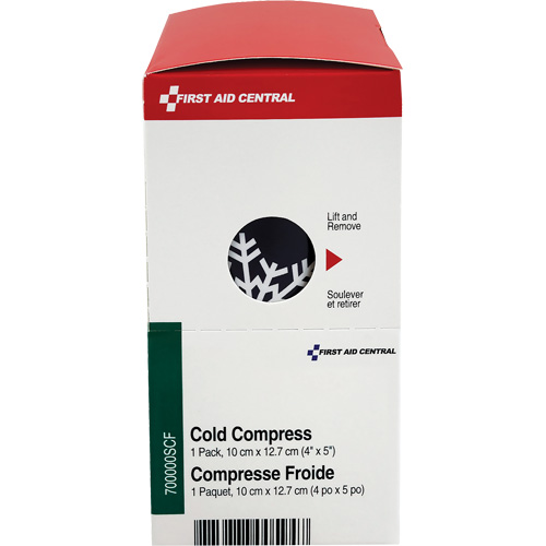 SmartCompliance&reg; Refill Instant Compress, Cold, Single Use, 4" x 5" NRZ Safety Inc.