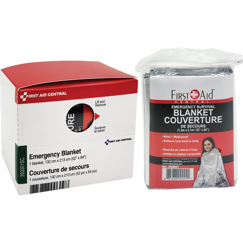 SmartCompliance&reg; Refill Emergency Blanket, Mylar NRZ Safety Inc.