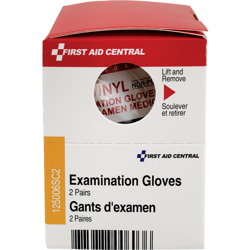 Recharge de gants d'examen SmartCompliance, Vinyle, Sans poudre, Transparent, Classe 2 NRZ Safety Inc.