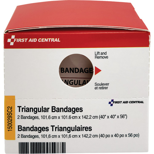 Recharge de bandages Triangulaires SmartCompliance NRZ Safety Inc.