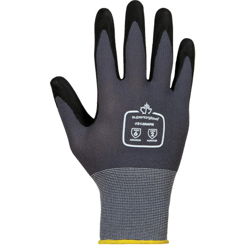 Gants anti-abrasion Dexterity, 2T-petit/5, R&ecirc;vetement Mousse de nitrile, Calibre 15, Enveloppe en Nylon/Coton NRZ Safety Inc.