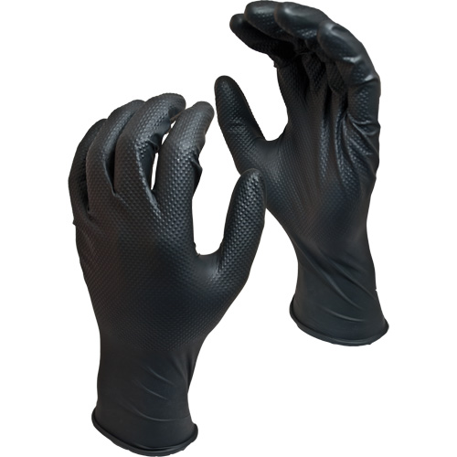 Green Monkey Biodegradable Disposable Gloves, Small, Nitrile, 8-mil, Powder-Free, Black NRZ Safety Inc.