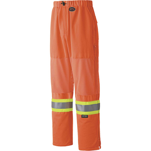 6001P Pantalon de s&eacute;curit&eacute; routi&egrave;re, Polyester, T-petit, Orange haute visibilit&eacute; NRZ Safety Inc.