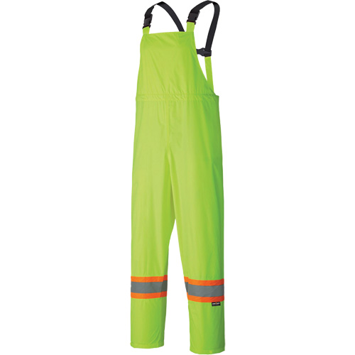 5599 Combinaison de pluie imperm&eacute;able et l&eacute;g&egrave;re, Polyester/PVC, T-petit, Jaune lime haute visibilit&eacute; NRZ Safety Inc.