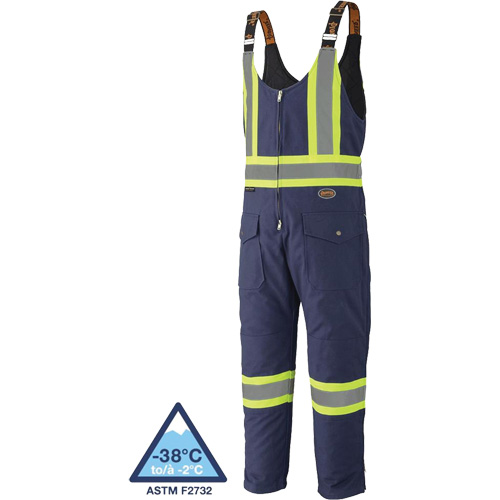 5536 Combinaison en toile de coton matelass&eacute;e, Coton, Petit, Bleu marin NRZ Safety Inc.