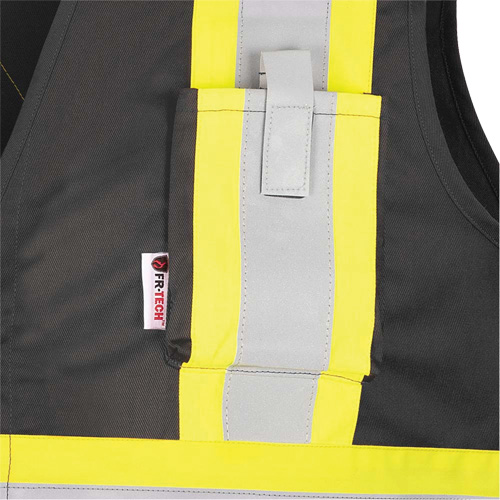7729 Veste r&eacute;sistante aux arcs &eacute;lectriques FR-Tech, Petit, Noir, 10 cal/cm² NRZ Safety Inc.